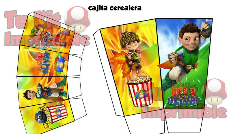 Kit Imprimible Tree Fu Tom