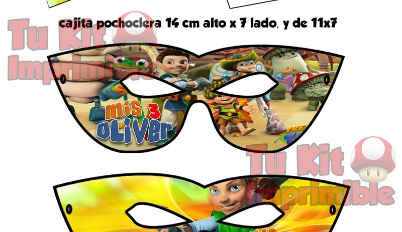 Kit Imprimible Tree Fu Tom