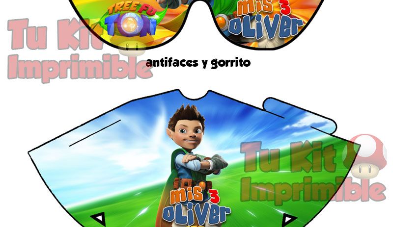 Kit Imprimible Tree Fu Tom