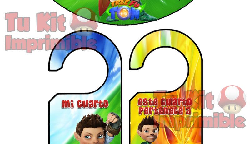 Kit Imprimible Tree Fu Tom