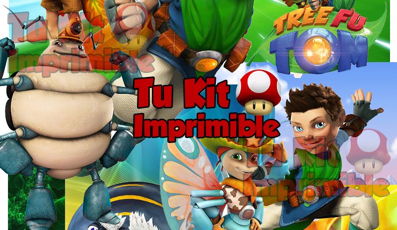 Kit Imprimible Tree Fu Tom