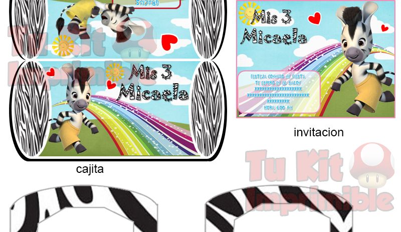 invitaciones zou
