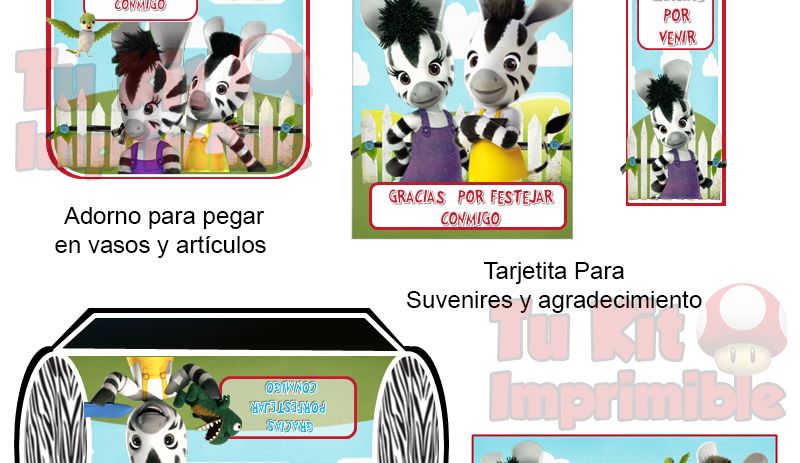 invitaciones zou