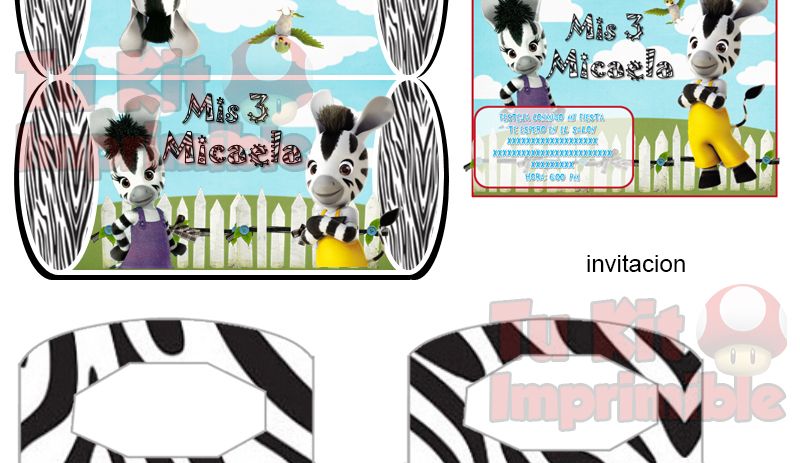 invitaciones zou