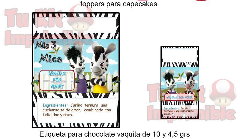 invitaciones zou