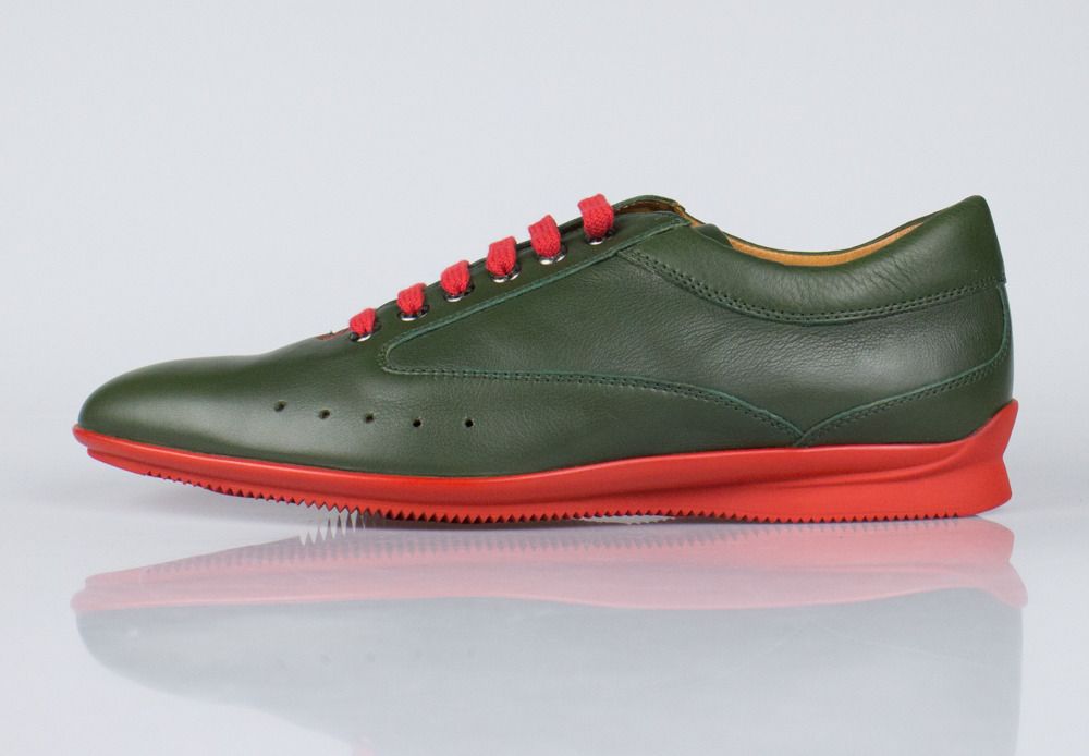 New JOHN LOBB for ASTON MARTIN Green Winner Sport Racing