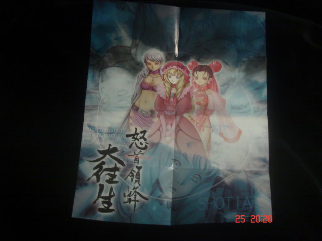 DoDonPachi Daioujou Poster(Other Side Is Instructions) - See this image on Photobucket.