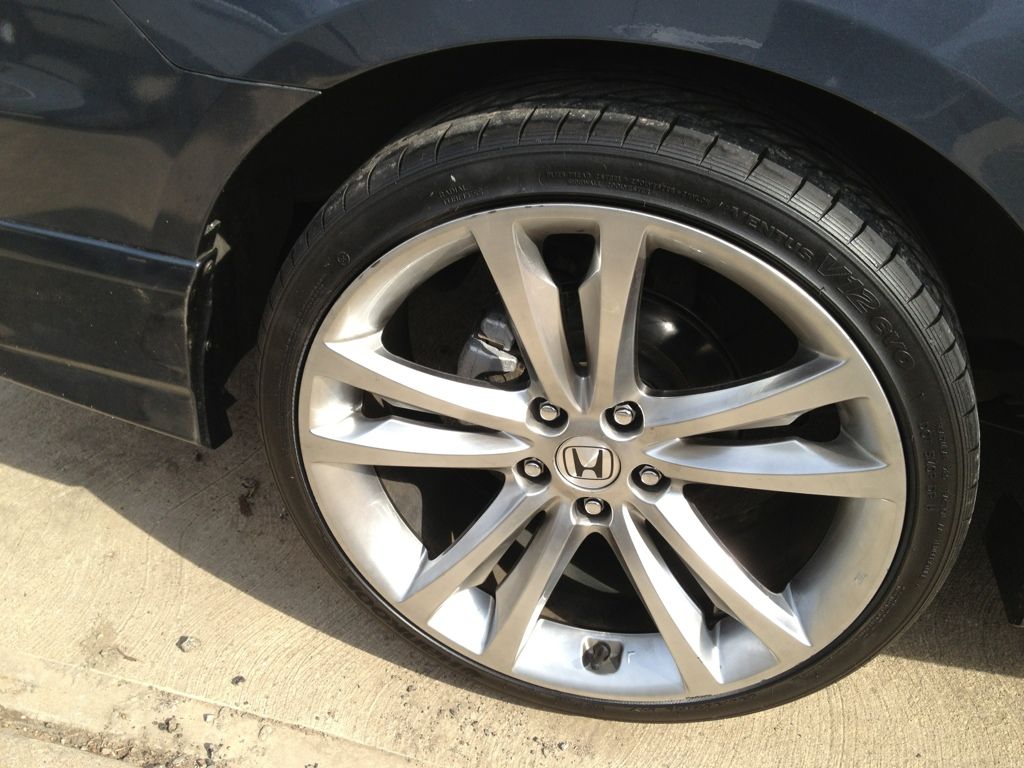 Finally painted my calipers today... Drive Accord Honda Forums