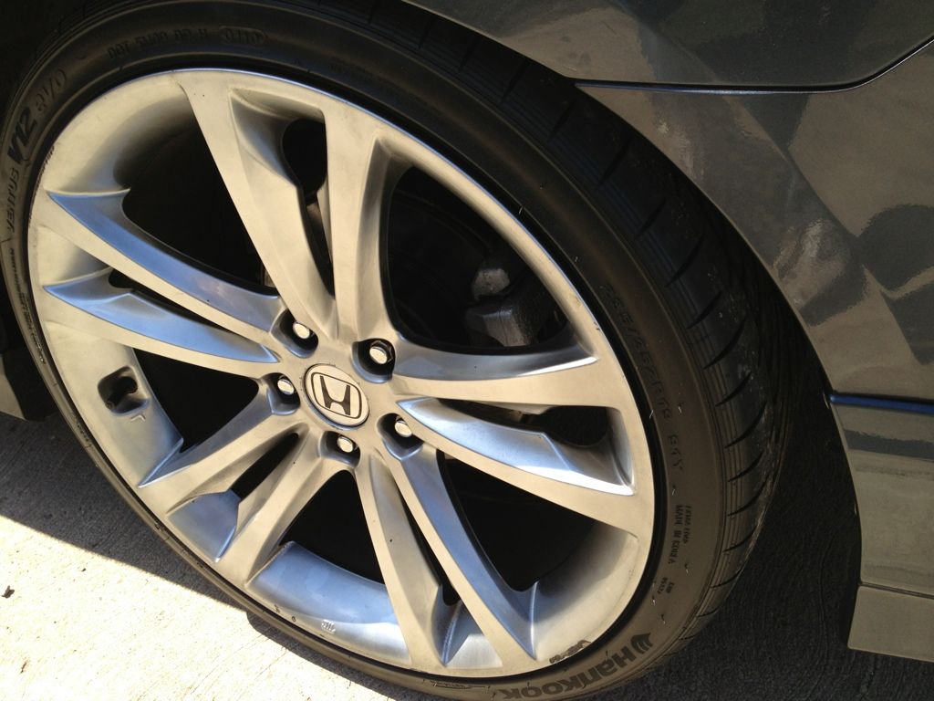 Finally painted my calipers today... Drive Accord Honda Forums