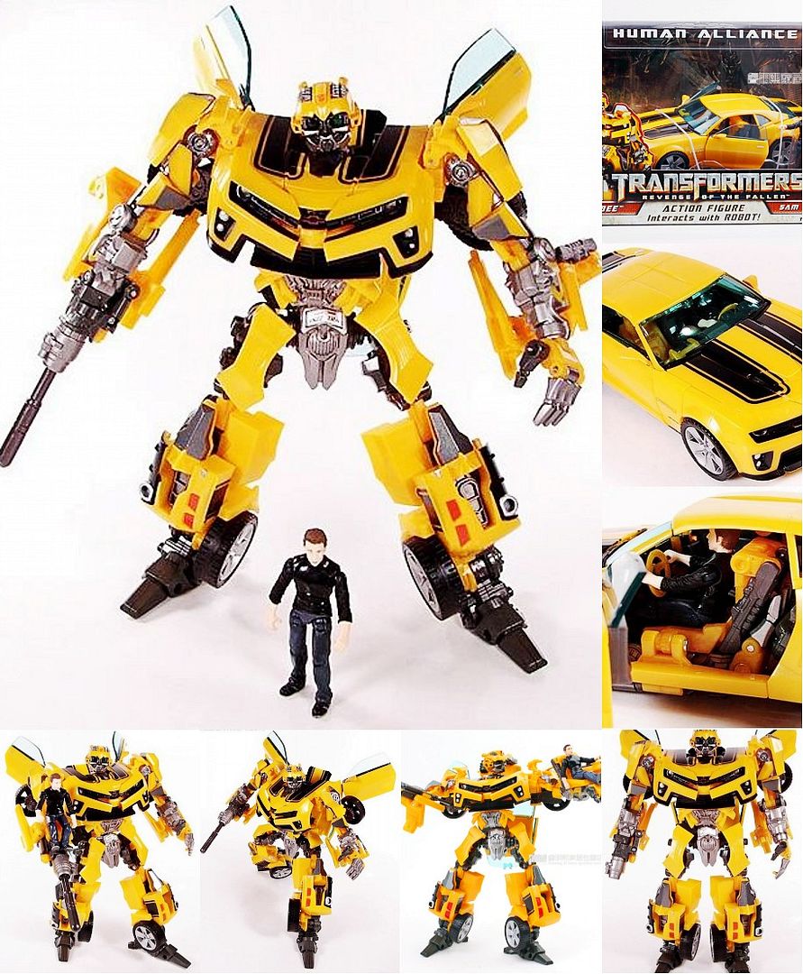 New Hasbro Transformers Human Alliance Bumblebee Sam YM39 | eBay