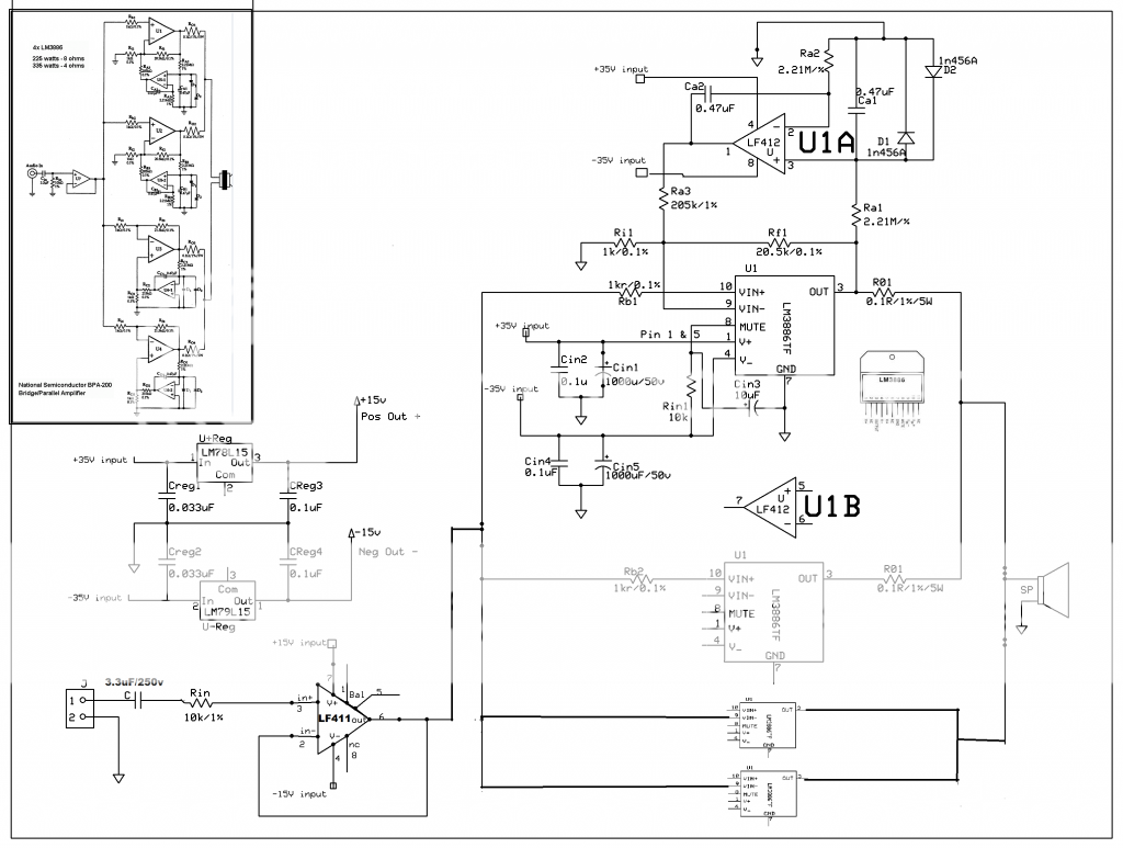 BPA200 (LM3886TF) Detailed Diagram - diyAudio