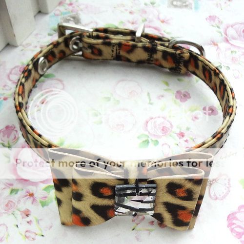 Small Dog Collar for Small Dogs with Cravat Fashion Charm New