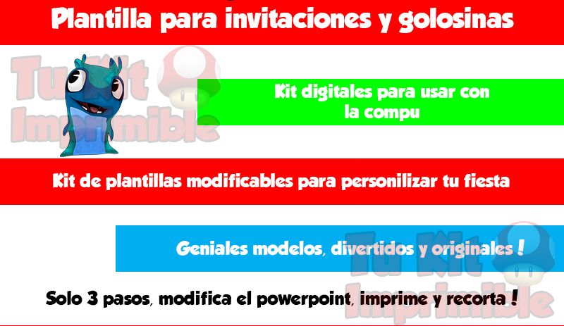 Kit Imprimible Bajo Terra