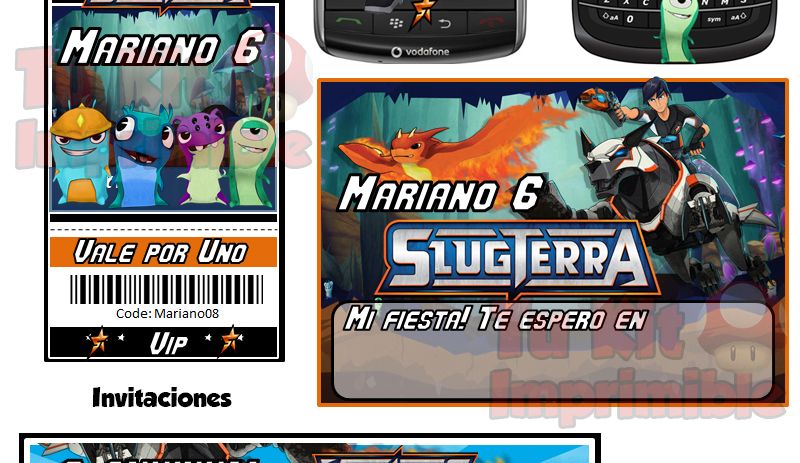 Kit Imprimible Bajo Terra