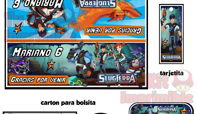 Kit Imprimible Bajo Terra