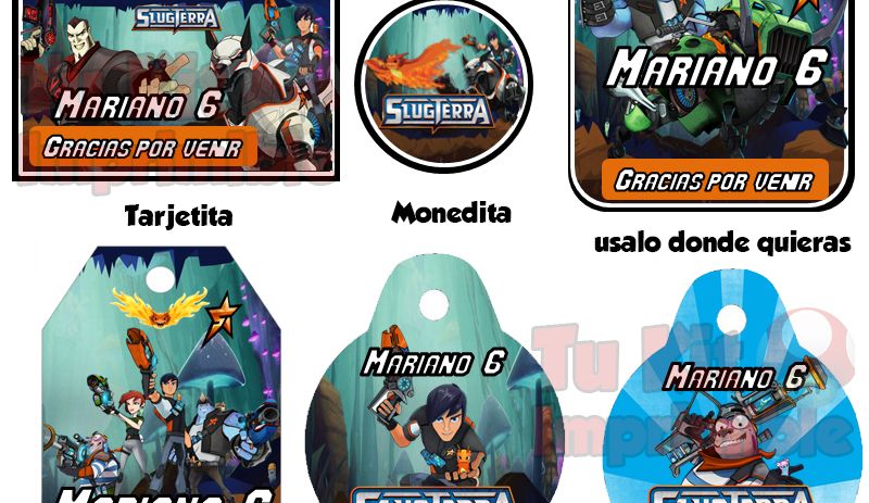 Kit Imprimible Bajo Terra
