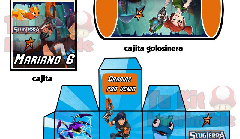 Kit Imprimible Bajo Terra