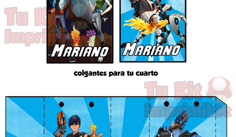 Kit Imprimible Bajo Terra