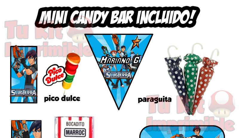 Kit Imprimible Bajo Terra