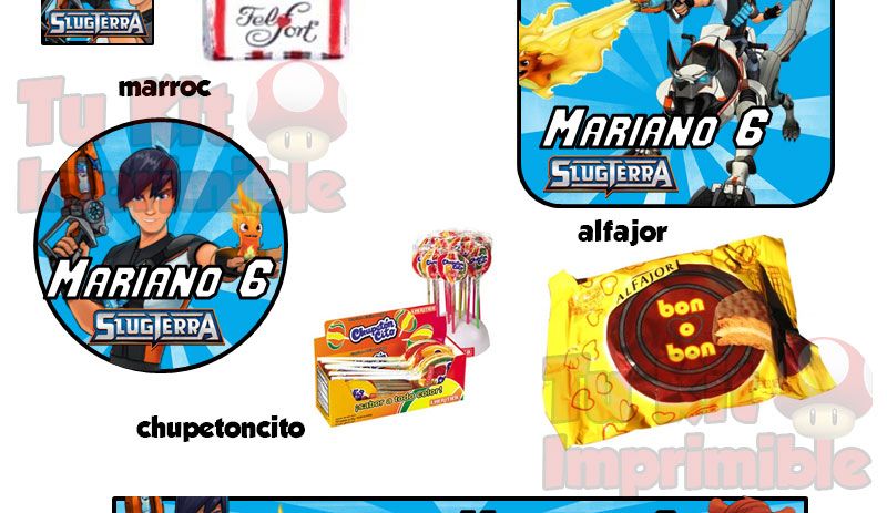 Kit Imprimible Bajo Terra