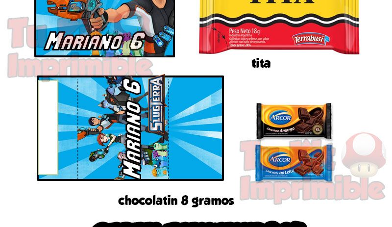 Kit Imprimible Bajo Terra