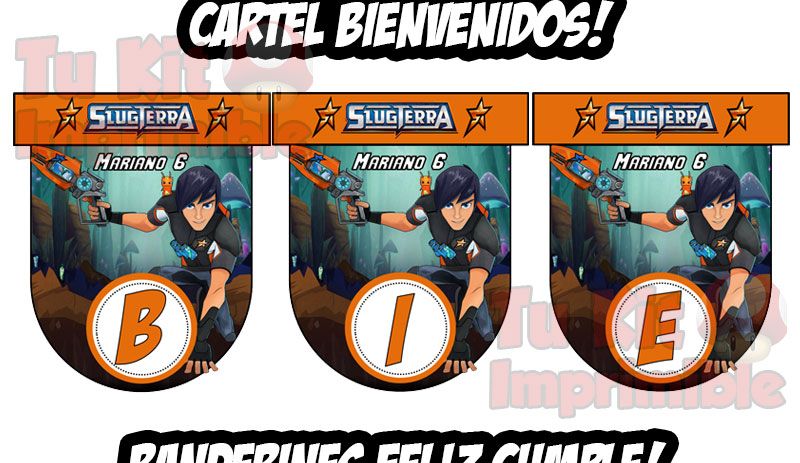Kit Imprimible Bajo Terra