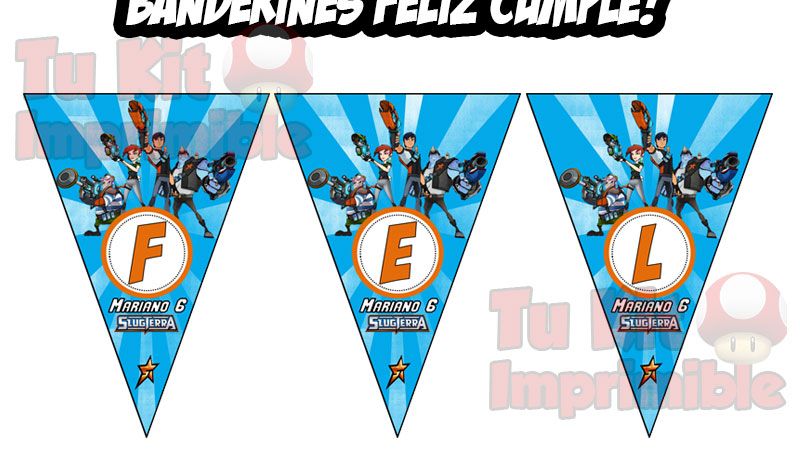 Kit Imprimible Bajo Terra