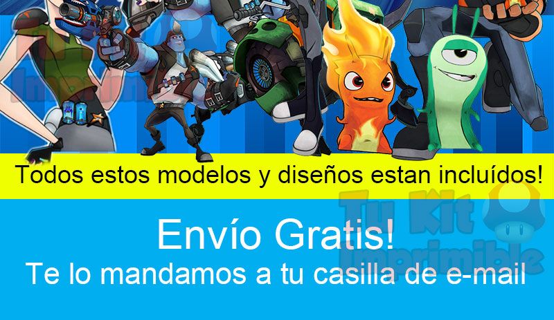 Kit Imprimible Bajo Terra