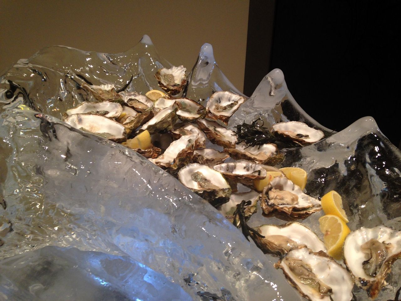 Oyster Ice Sculpture