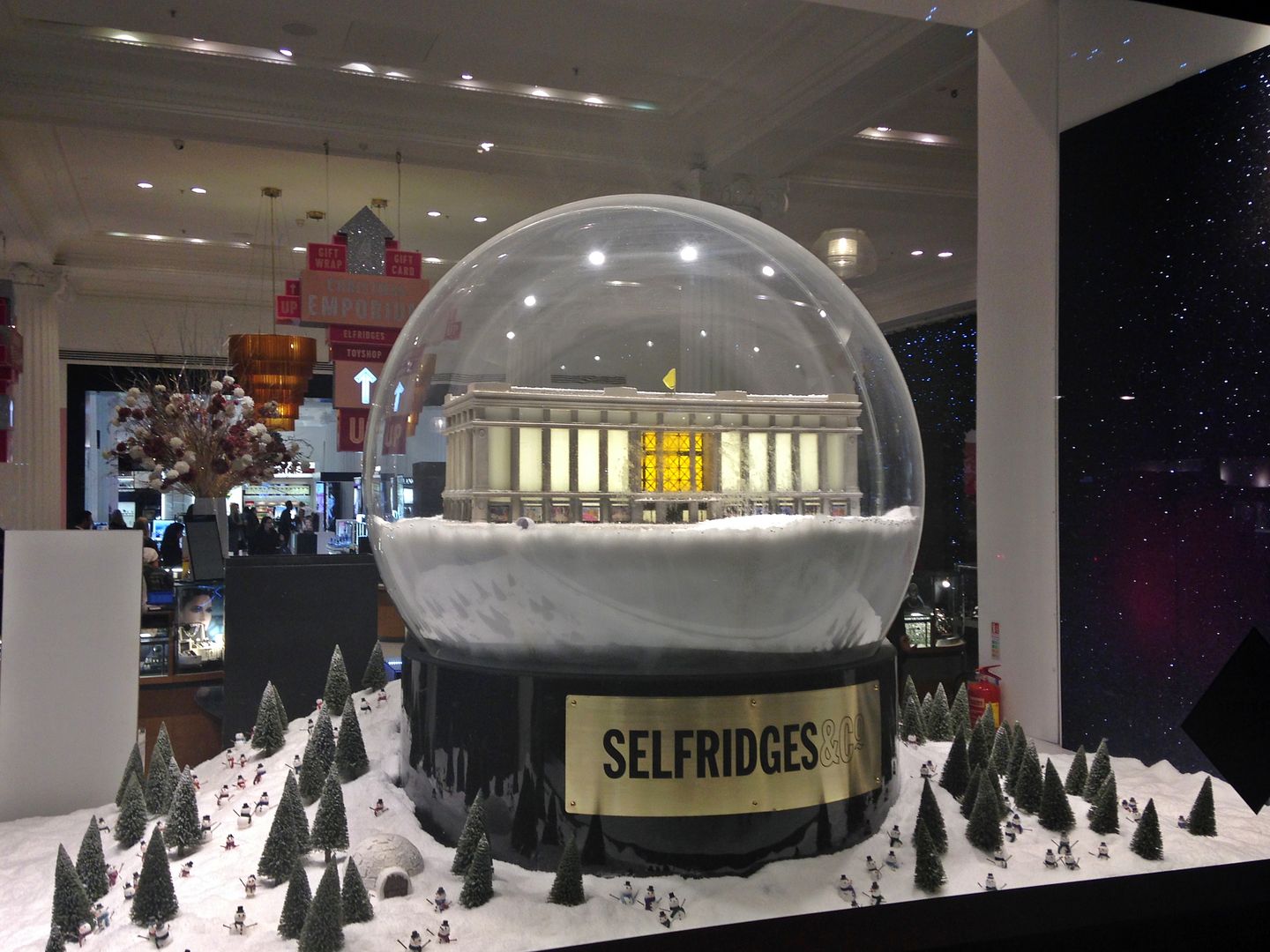 Selfridges Christmas Window 2013