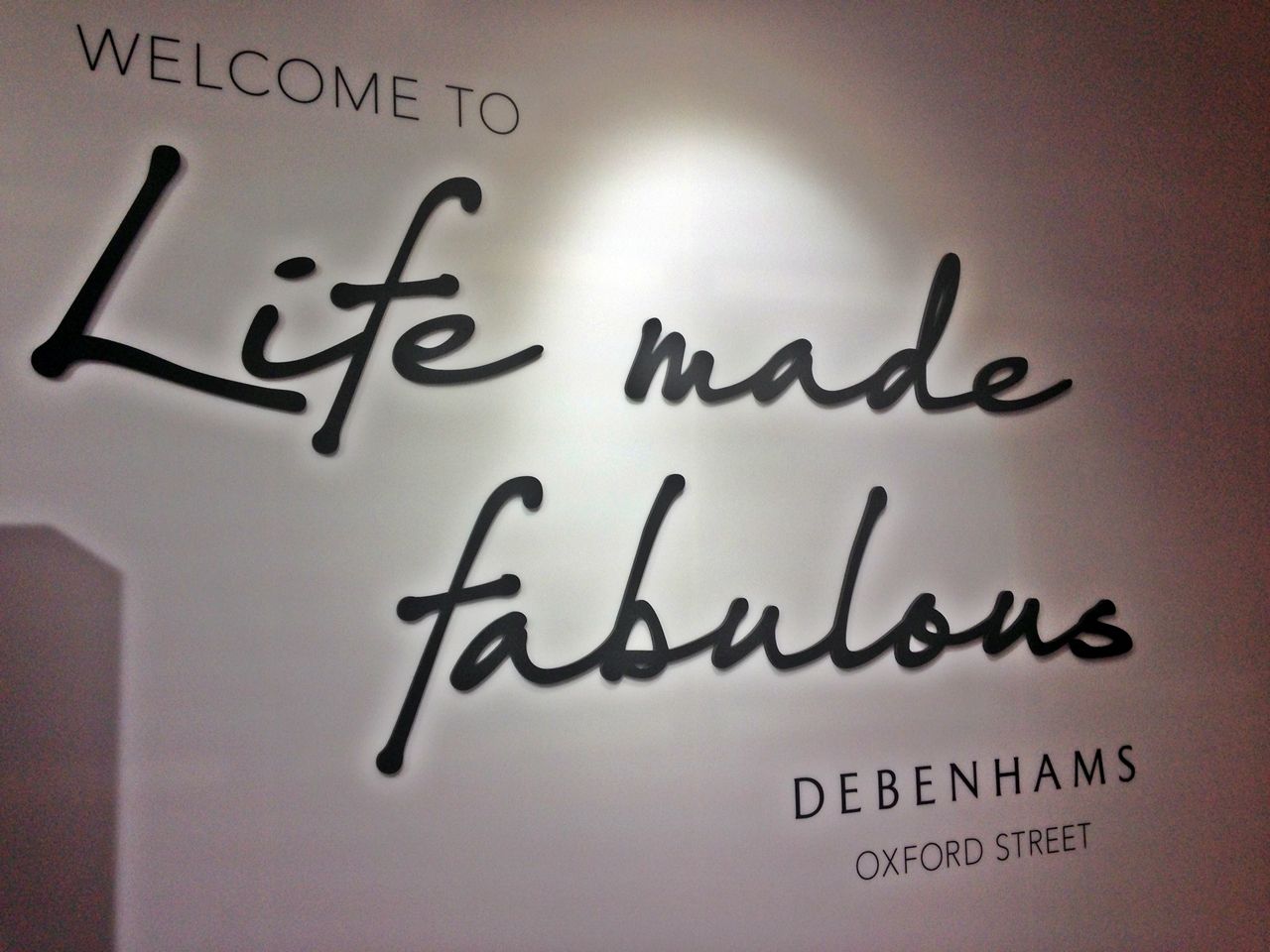 Debenhams Oxford Street Store