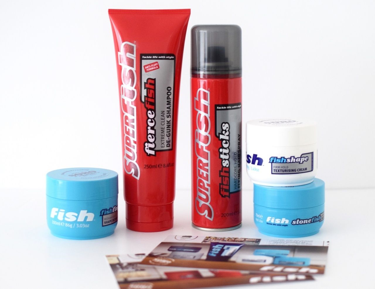 Fish hair clearance products