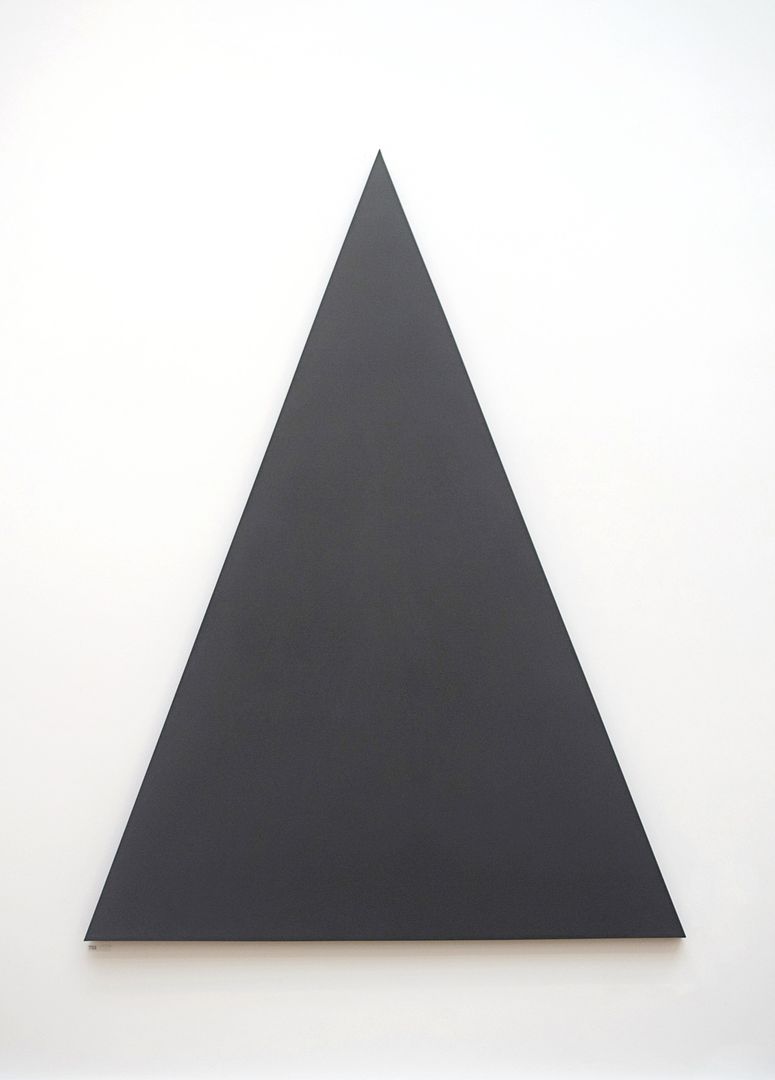 Triangle Painting Alan Charlton