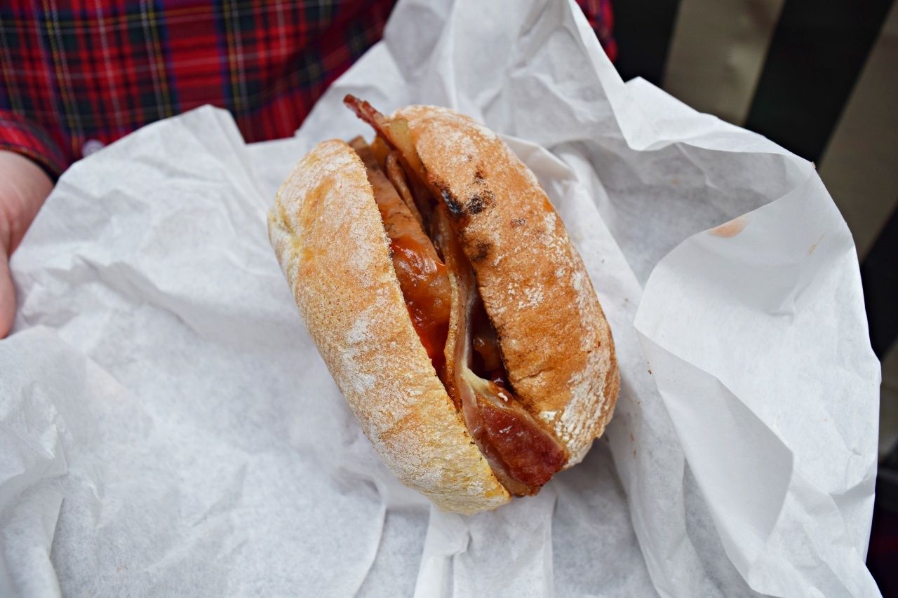 Breakfast Roll Roast Borough Market | The LDN Diaries