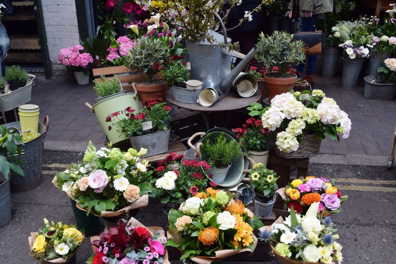 Flowers Borough Market London