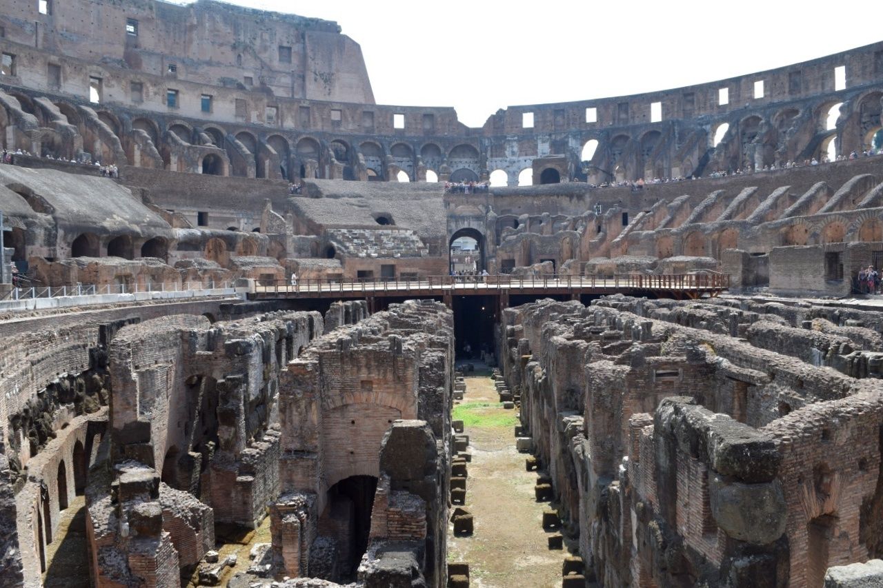 Underground at the colosseum | Places To Visit In Rome | The LDN Diaries