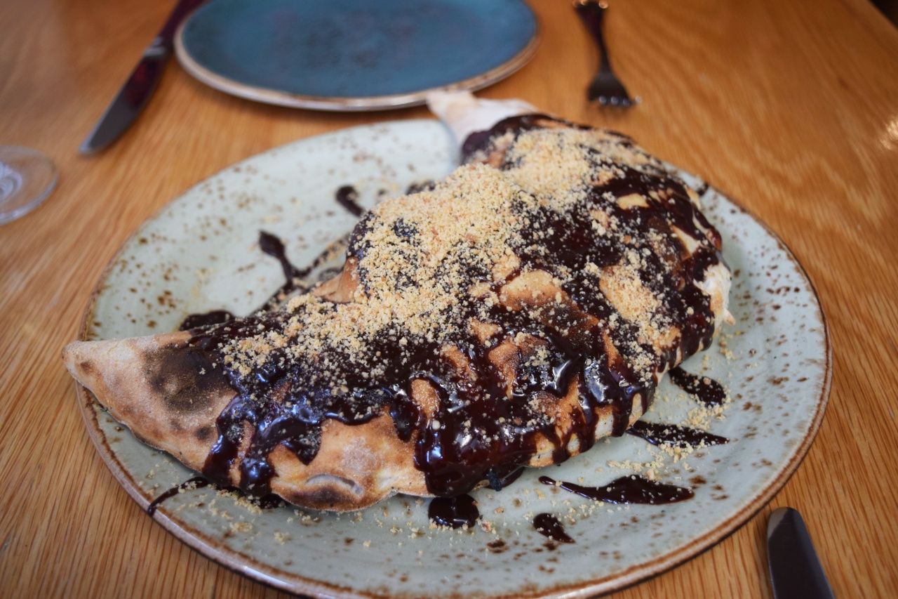 Nutella & Marshmallow Calzone