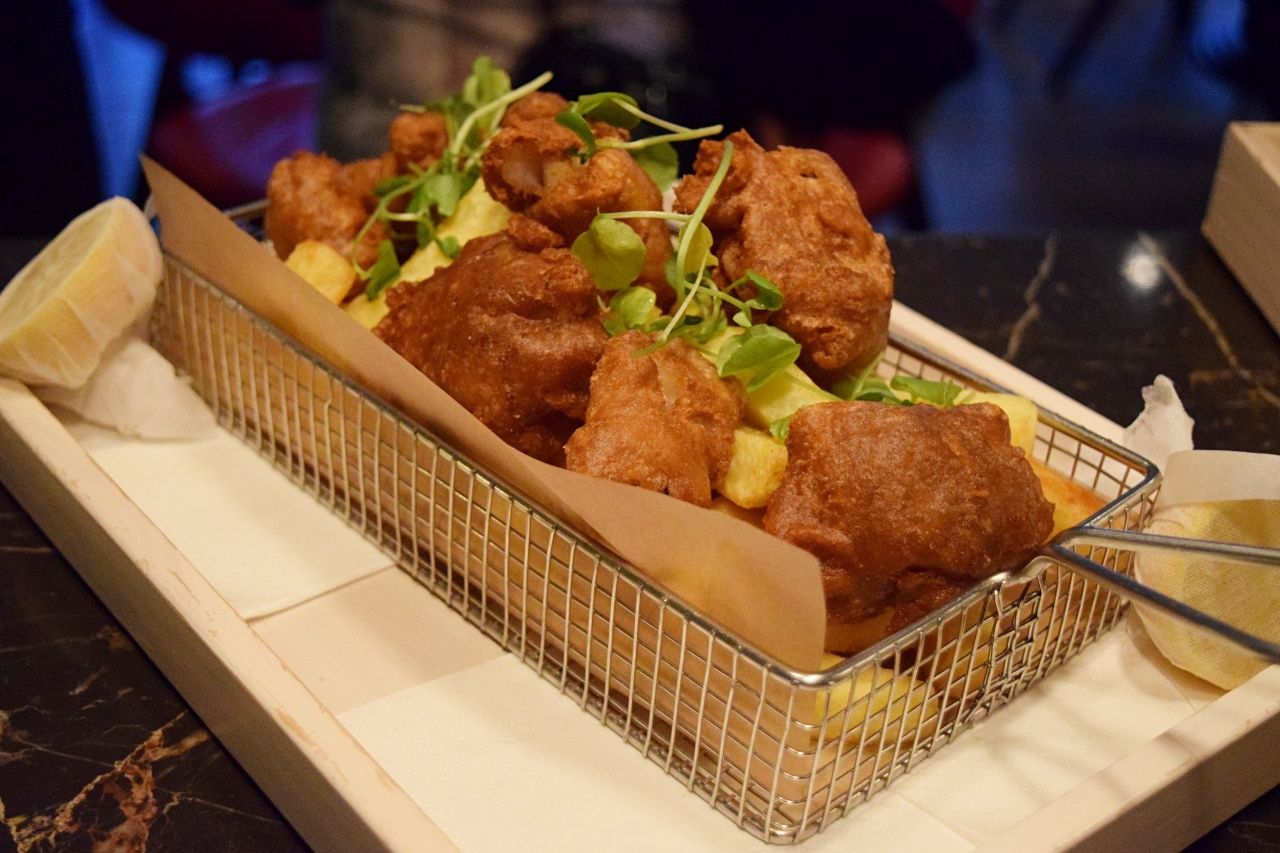 Fish & chips | Andaz London | The LDN Diaries