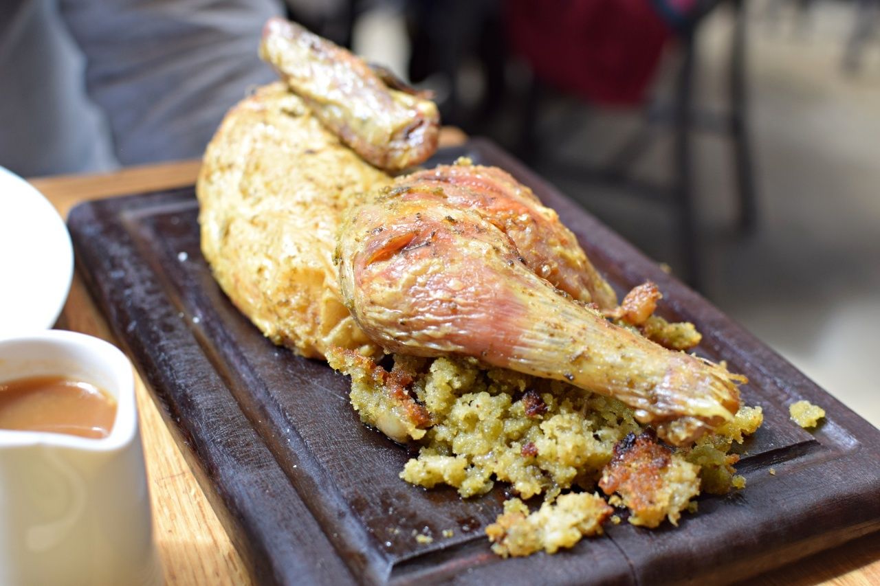 Half chicken | Hix Tramshed | The LDN Diaries