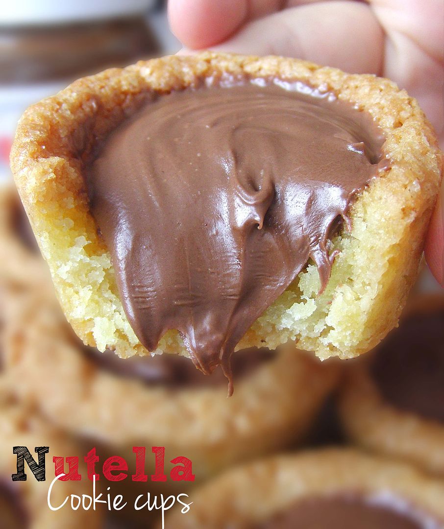 NUtella Cookie Cups | 5 Easy Nutella Recipes