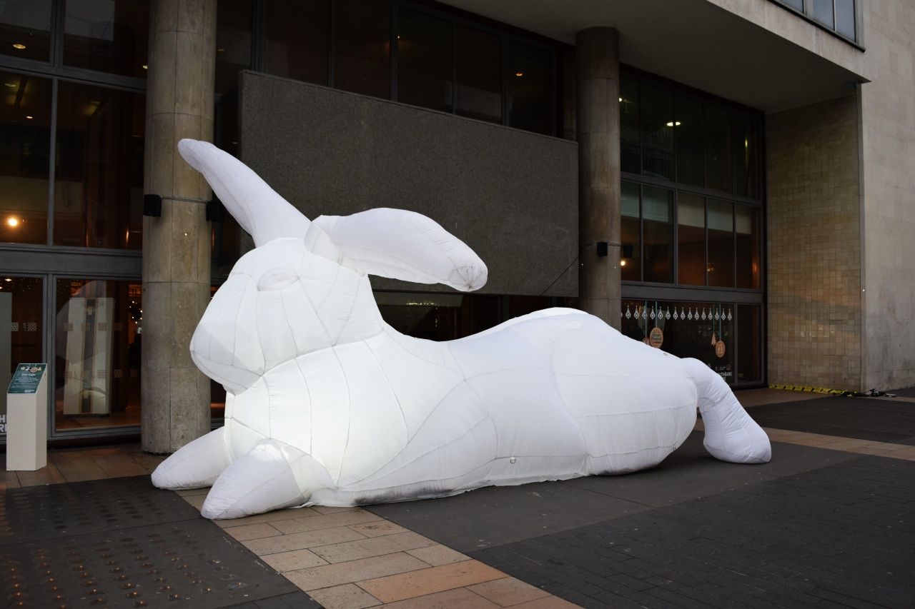 Giant Inflatable Rabbit