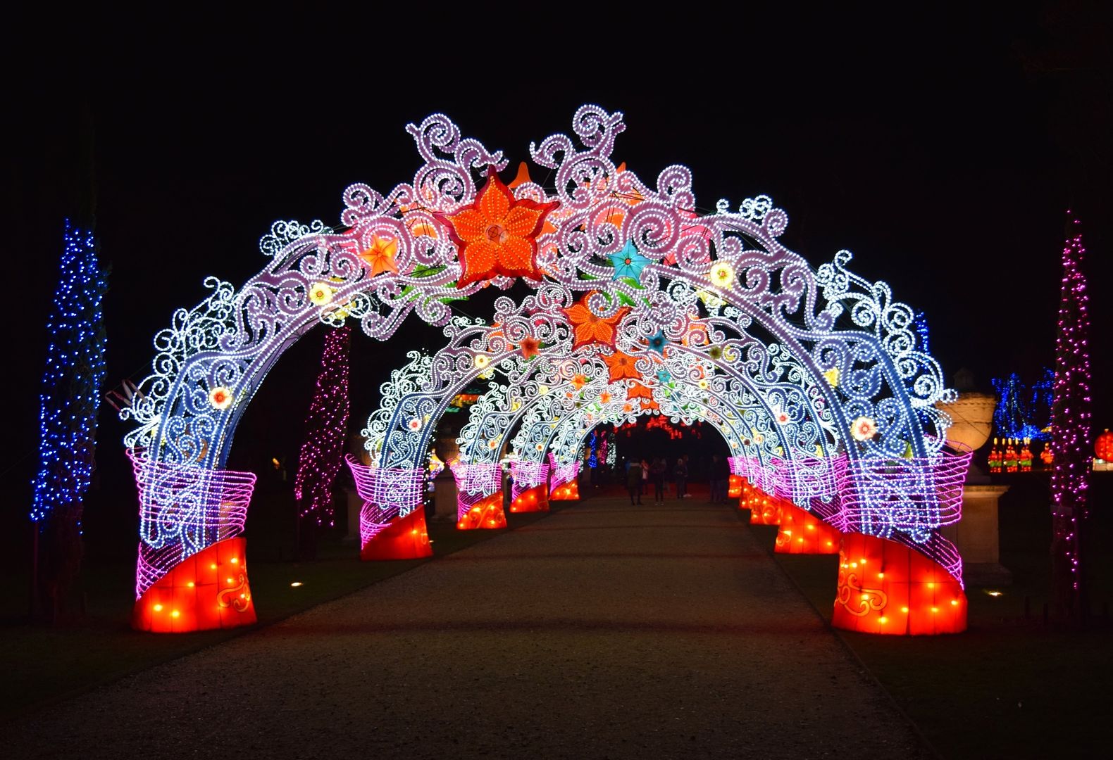 Entrance to Magical Lantern Festival Chiswick | The LDN Diaries