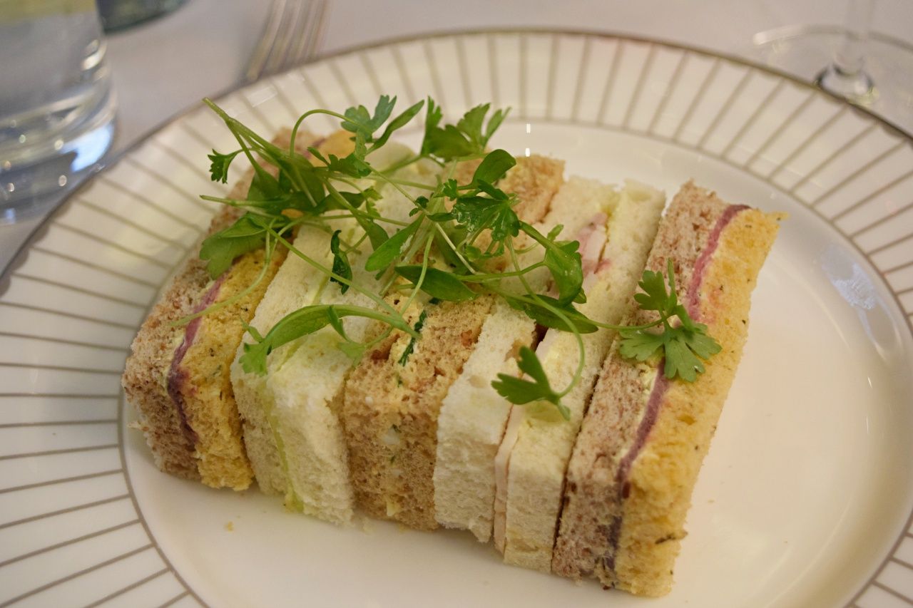 Festive Afternoon Tea Sandwiches - Corinthia Hotel London