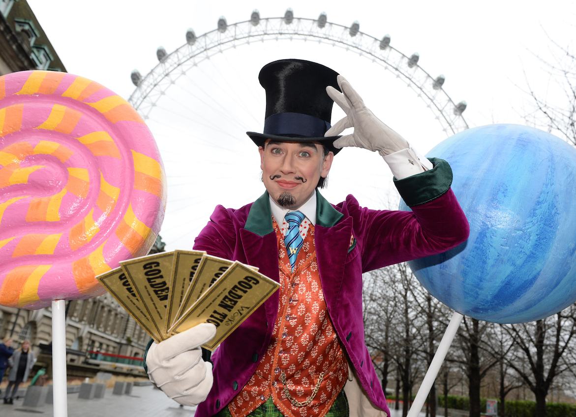 Willy Wonka London Eye Easter