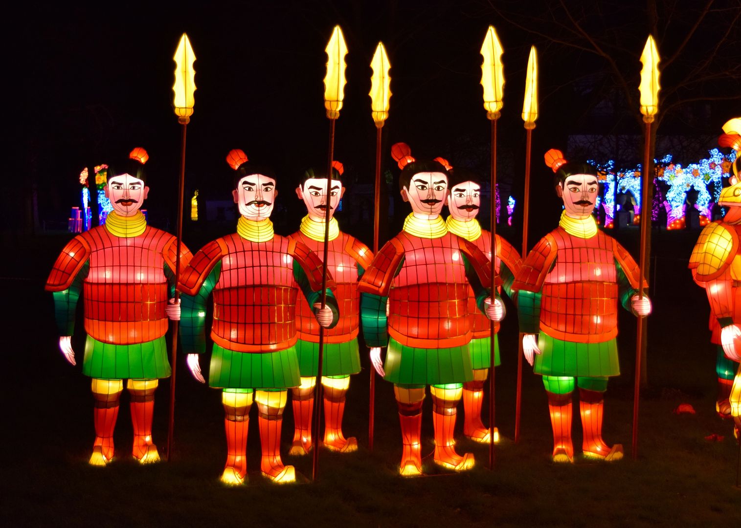 Military Soldiers Magical Lantern Festival Chiswick | The LDN Diaries