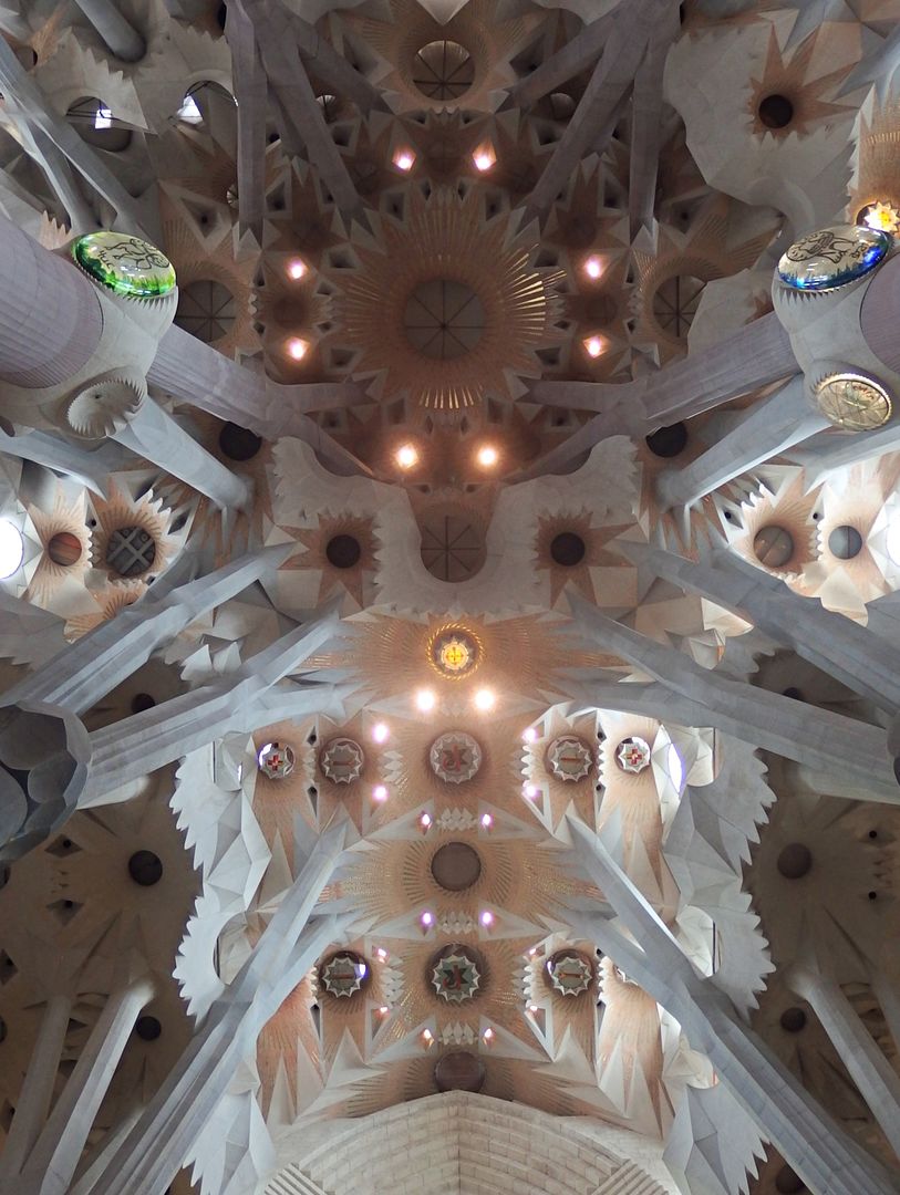 Sagrada Familia Ceiling