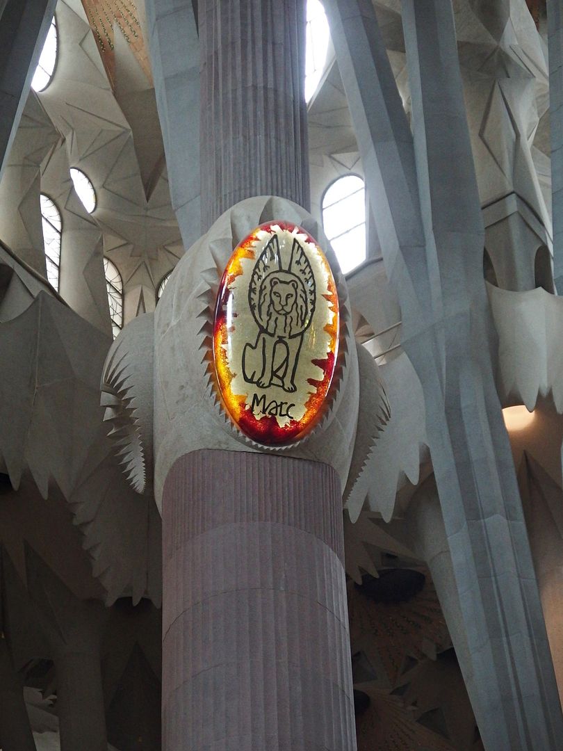 Sagrada Familia Inside Barcelona