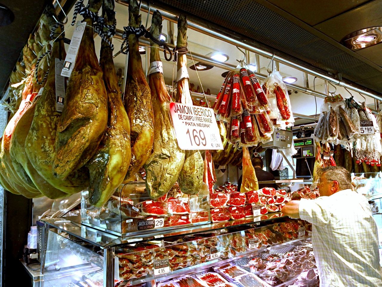 Food market barcelona