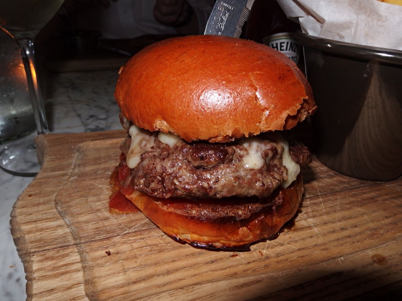 Burger at Lanes of London 