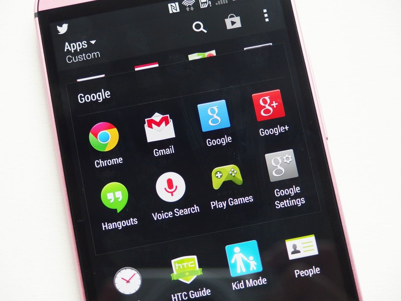 Google Apps HTC One M8